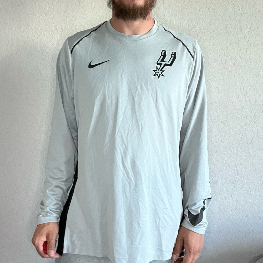 NBA spurs basketball long sleeve